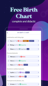 Descargar Astrolink - Carta Astral Estilo de vida para Android captura de pantalla 2