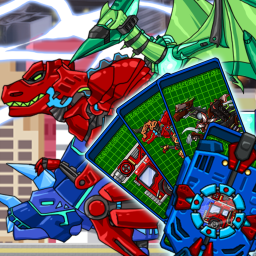 Logotipo ¡Transformar Dino Robot