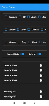 Descargar Sensi Capa Herramientas para Android captura de pantalla 3