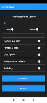 Descargar Sensi Capa Herramientas para Android captura de pantalla 4