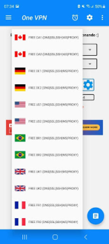 Descargar One VPN Herramientas para Android captura de pantalla 2