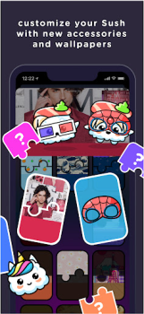 Descargar SUSH Cría Mascotas Virtuales Social para Android captura de pantalla 5
