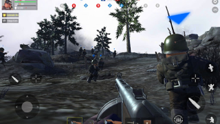 Descargar Ardennes Fury: WW2 FPS Guns Juegos de acción para Android captura de pantalla 4