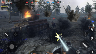 Descargar Ardennes Fury: WW2 FPS Guns Juegos de acción para Android captura de pantalla 5