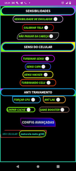 Descargar Sensi Turbo Wh REGEDIT - FFH4X Entretenimiento para Android captura de pantalla 3