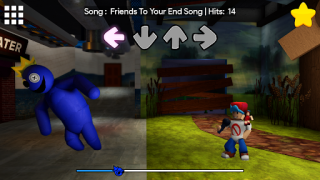Descargar Rainbow Friends FNF Mod Música para Android captura de pantalla 2