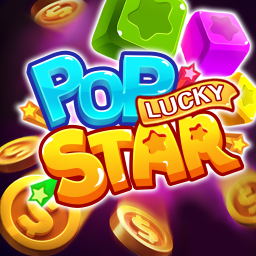 Logotipo Lucky Popstar 2022 -Win & Earn