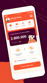 Descargar Duit panas-pinjaman online Finanzas para Android captura de pantalla 2