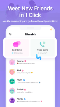 Descargar Litmatch-Haz amigos nuevos Social para Android