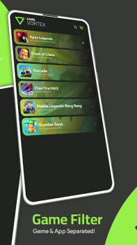 Descargar Game Vortex - Game Booster Herramientas para Android captura de pantalla 2