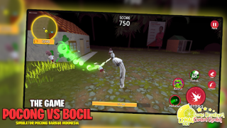 Descargar Simulator Pocong vs Bocil 3D Simuladores para Android captura de pantalla 2