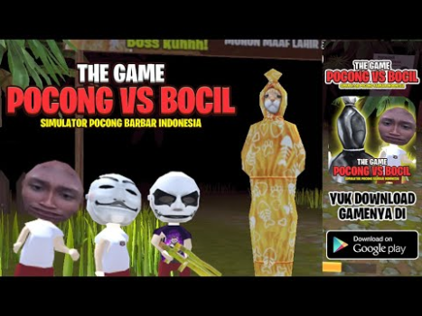 Descargar Simulator Pocong vs Bocil 3D Simuladores para Android captura de pantalla 6