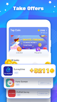 Descargar Tap Coin -Gane dinero en línea Entretenimiento para Android