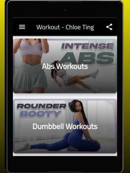Descargar Workout - Chloe Ting Salud y estado fisico para Android captura de pantalla 5