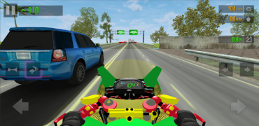 Descargar Real Drag racing Traffic rider Simuladores para Android