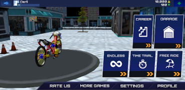 Descargar Real Drag racing Traffic rider Simuladores para Android captura de pantalla 3