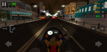Descargar Real Drag racing Traffic rider Simuladores para Android captura de pantalla 4