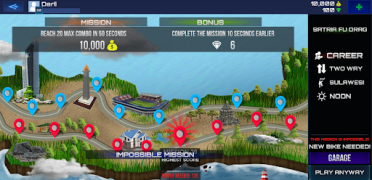 Descargar Real Drag racing Traffic rider Simuladores para Android captura de pantalla 5