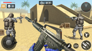 Descargar FPS Shooting Games - War Games Aventuras para Android captura de pantalla 7