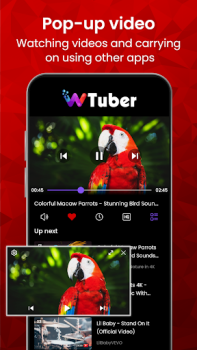 Descargar Reproductor de Vídeo - wTuber Editores y reproductores de video para Android captura de pantalla 2