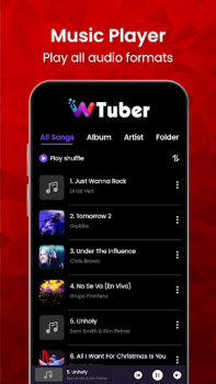 Descargar Reproductor de Vídeo - wTuber Editores y reproductores de video para Android captura de pantalla 6