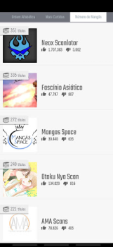 Descargar Manga Manlist Entretenimiento para Android captura de pantalla 3