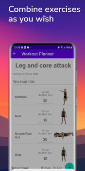 Descargar Full body workout at home Salud y estado fisico para Android captura de pantalla 4