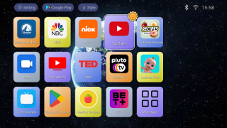 Descargar TV Launcher  - Smart TV BOX Personalización para Android captura de pantalla 2