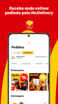 Descargar McDonald's: Ofertas y Delivery Comida y bebida para Android captura de pantalla 3