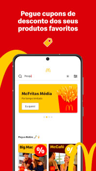Descargar McDonald's: Ofertas y Delivery Comida y bebida para Android captura de pantalla 4