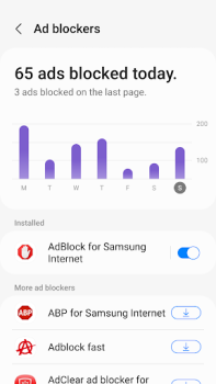 Descargar Samsung Internet Browser Beta Comunicación para Android captura de pantalla 3