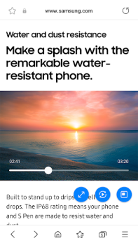 Descargar Samsung Internet Browser Beta Comunicación para Android captura de pantalla 4