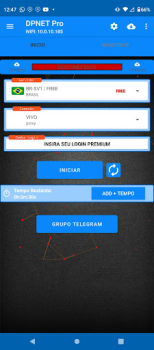 Descargar DPNET Pro - Client VPN - SSH Trivialidades para Android captura de pantalla 2