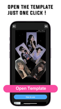 Descargar C Template - CapCut Template Editores y reproductores de video para Android captura de pantalla 2