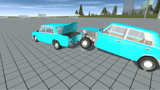 Descargar Simple Car Crash Physics Sim Simuladores para Android captura de pantalla 4