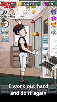 Descargar Arm Wrestling Clicker Simuladores para Android captura de pantalla 4