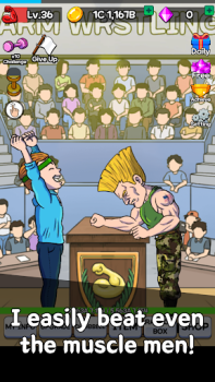 Descargar Arm Wrestling Clicker Simuladores para Android captura de pantalla 6