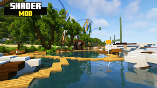 Descargar Realistic Shader Mod Minecraft Entretenimiento para Android captura de pantalla 5