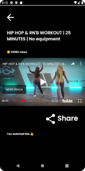 Descargar Baile y bajar peso Salud y estado fisico para Android captura de pantalla 4