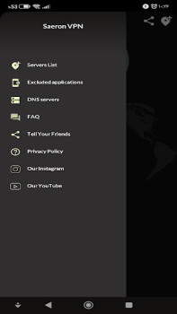 Descargar Saeron Vpn Herramientas para Android captura de pantalla 2