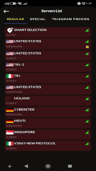 Descargar Saeron Vpn Herramientas para Android captura de pantalla 7