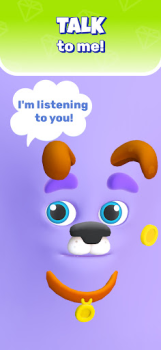 Descargar My Talking Slimy: Virtual Pet Juegos casuales para Android captura de pantalla 2
