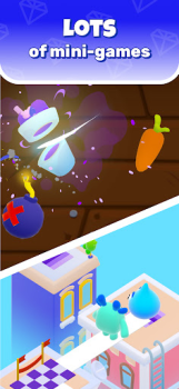 Descargar My Talking Slimy: Virtual Pet Juegos casuales para Android captura de pantalla 4