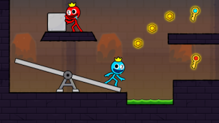 Descargar Red and Blue Stick: Animation Aventuras para Android captura de pantalla 2