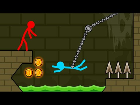 Descargar Red and Blue Stick: Animation Aventuras para Android captura de pantalla 8