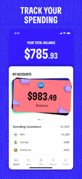 Descargar Cleo: Budget & Cash Advance Finanzas para Android captura de pantalla 4