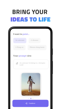 Descargar Imgit AI art generator Arte y Diseño para Android captura de pantalla 3