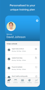 Descargar Get Up Salud y estado fisico para Android captura de pantalla 2