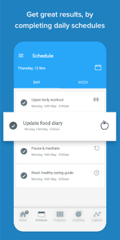 Descargar Get Up Salud y estado fisico para Android captura de pantalla 3