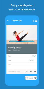 Descargar Get Up Salud y estado fisico para Android captura de pantalla 4
